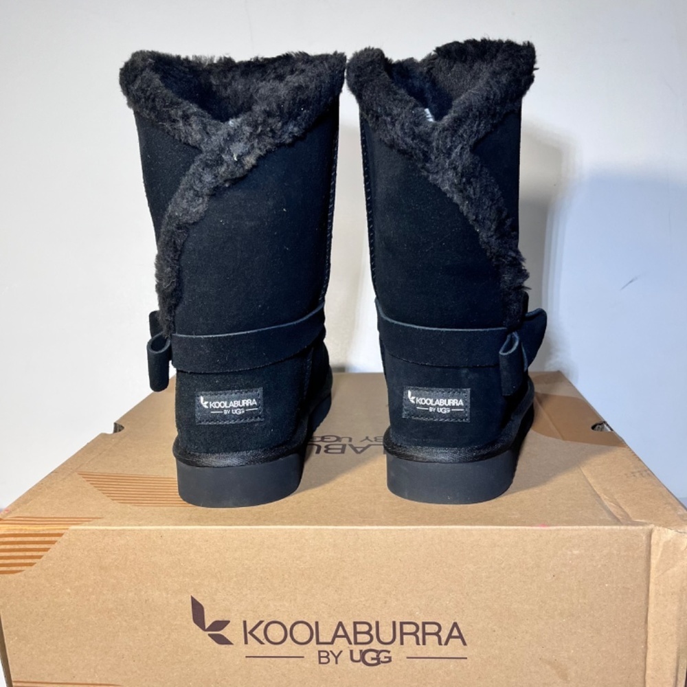 Koolaburra by UGG Arlena Suede Bow Short Boots - Picture 5 of 6